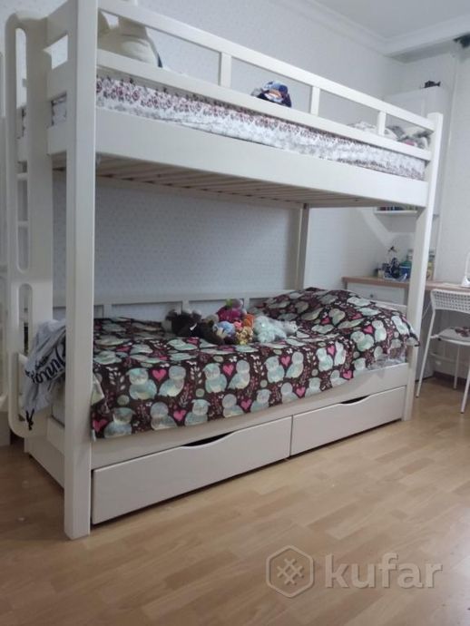 фото  детская двухъярусная кровать ''классик - 2'' 8