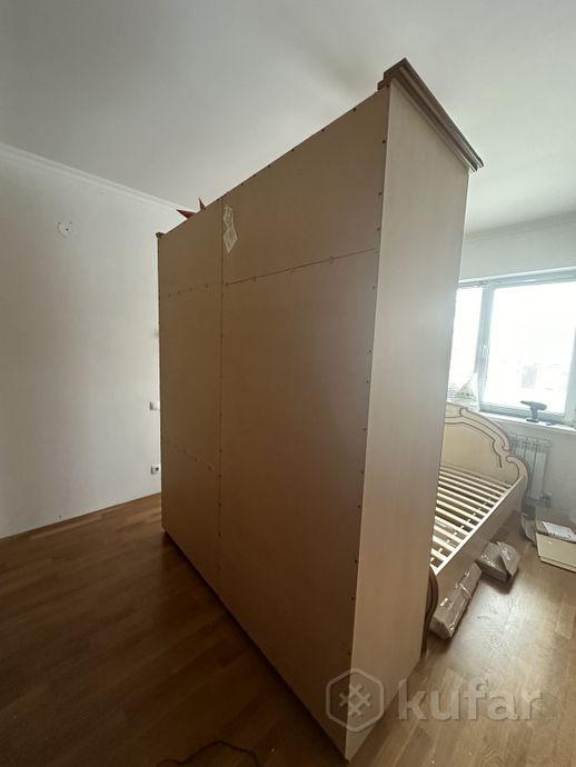фото спальня (шкаф, кровать, прикроватные тумбы,зеркало 3