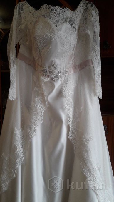 фото свадебное платье 54-56р 1