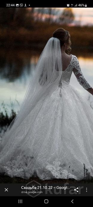 фото свадебное платье и шубка 7