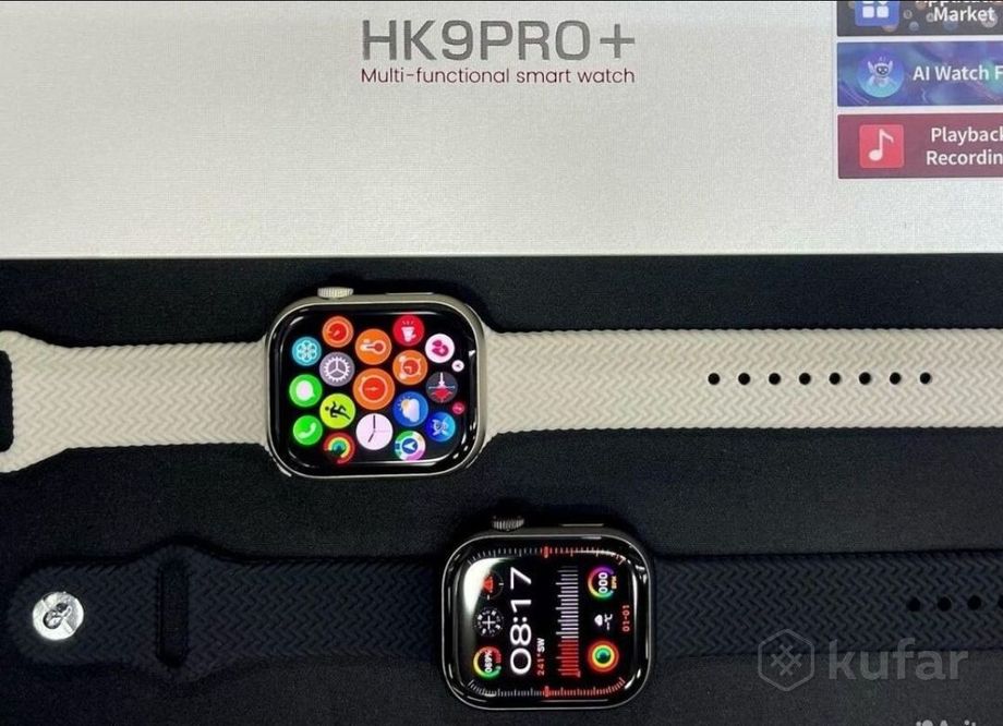 фото smart watch умные часы hk 9 pro +(amoled) 6
