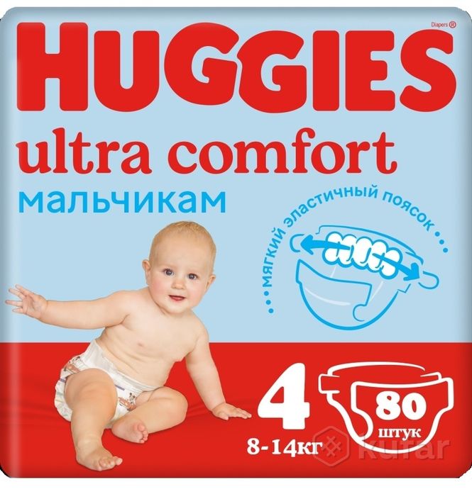 фото подгузники huggies ultra comfort - 3,4,5. доставка 3