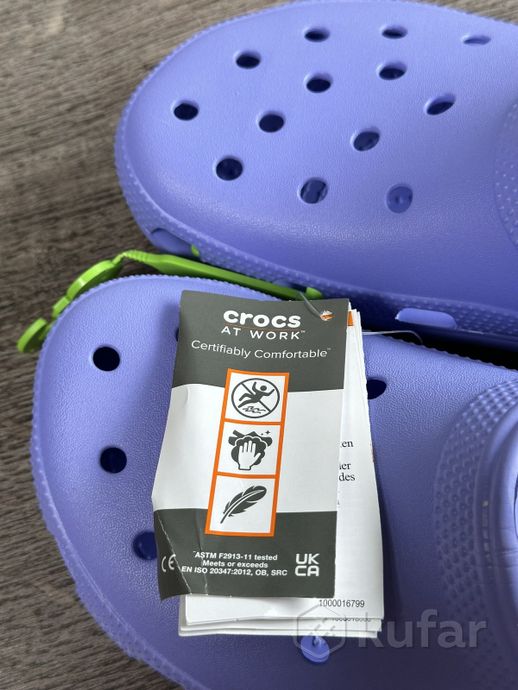 фото crocs classic adjustable strap clogs оригинал 6