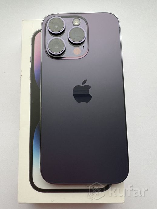 фото apple iphone 14 pro 256 gb deep purple как новый гарантия 1