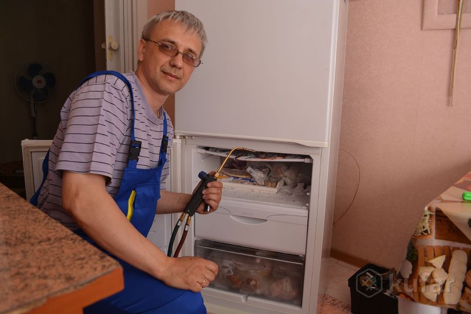 фото ремонт холодильников атлант, намерзает лёд. 1