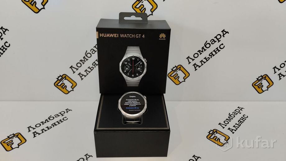 фото умные часы huawei watch gt 4 46 мм (серый) 0