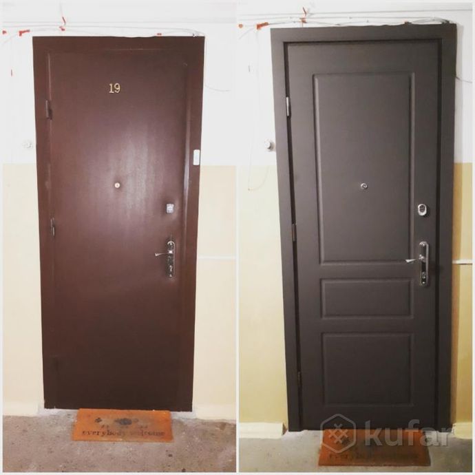 фото ремонт металических дверей 1