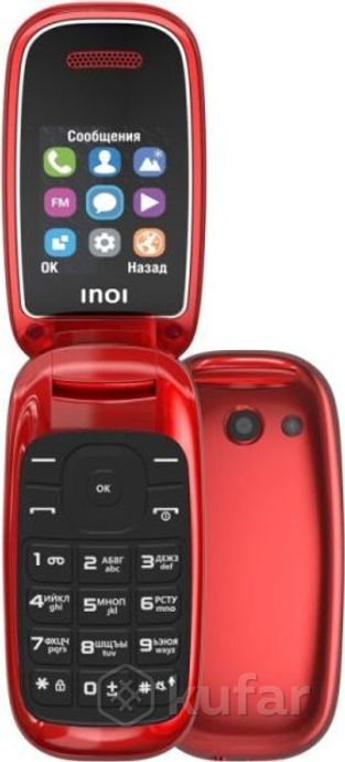 фото мобильный телефон ''inoi'' 108r red dual sim 0