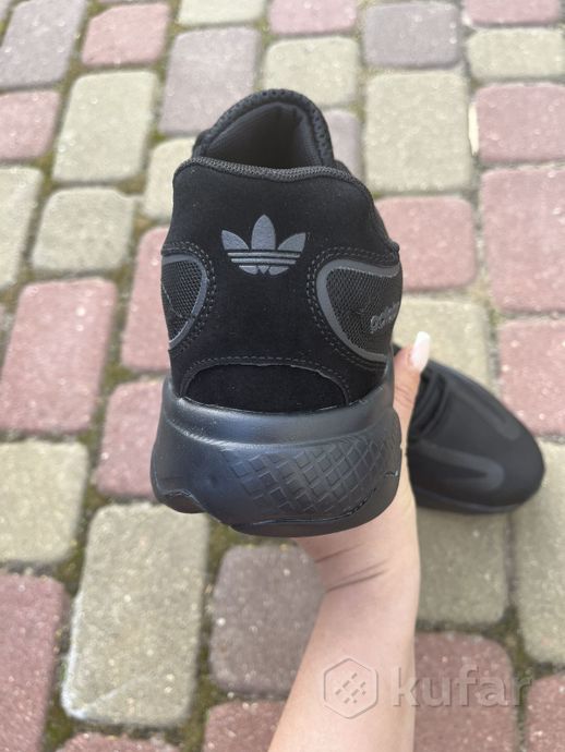 фото кроссовки adidas сетка черные 41,42,43,44,45,46 3