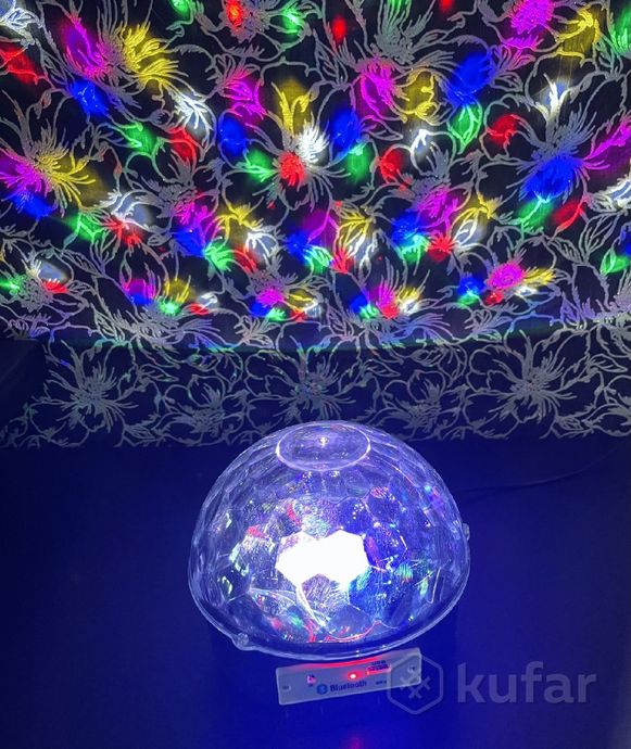 фото светодиодный диско-шар led magic ball с bluetooth 0