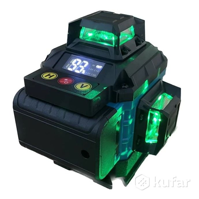 фото 4d лазерный уровень hilda master 7gx самонивелир 16 зелёных лучей нивелир лазер  9