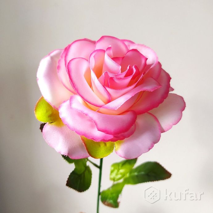 фото роза искусственная 65 см 5