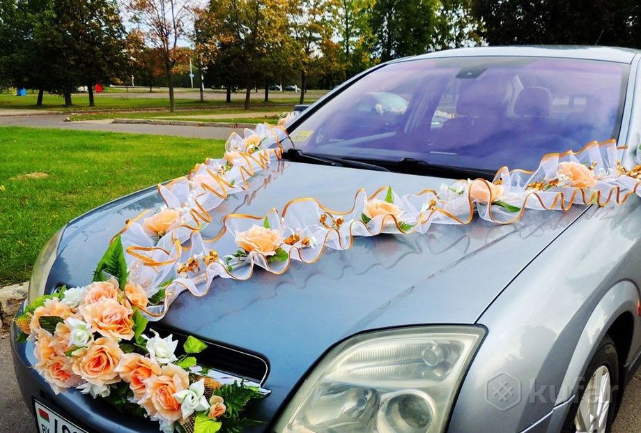 фото свадебные украшения на авто 0