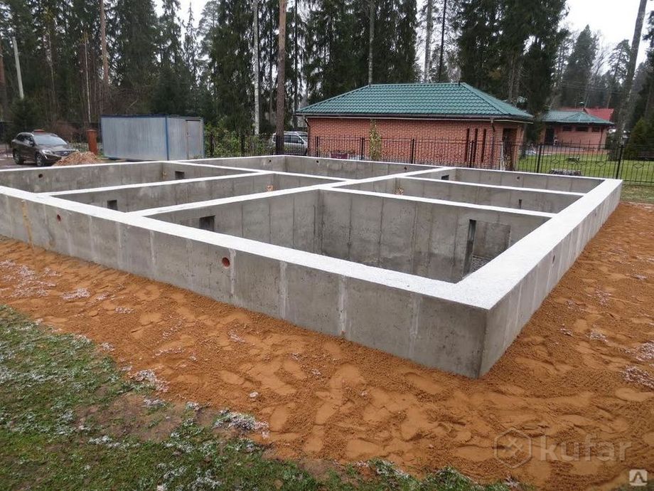 фото строим дома-бани-гаражи-сараи из блоков,фундаменты 4