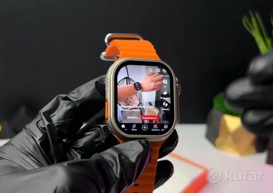 фото smart watch x9 ultra 2 -4g. apple ultra 2 (на aндрoидe 8.1). быстрая доставка по беларуси 4