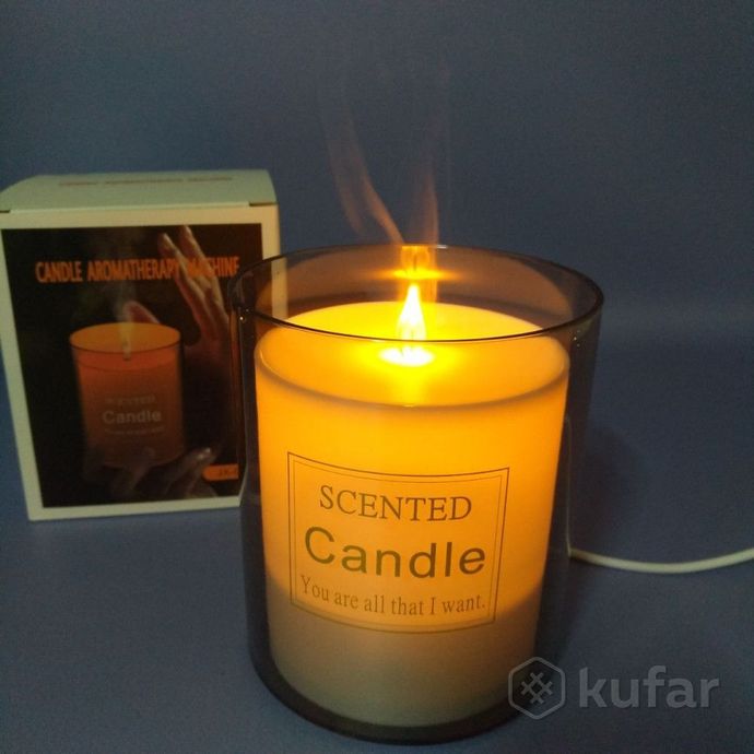 фото увлажнитель воздуха candle  / аромадиффузор - ночник свеча 9