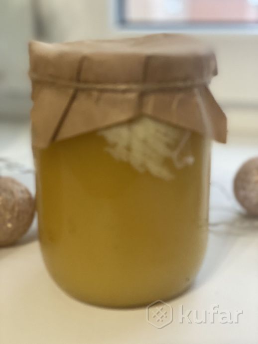 фото мед натуральный с собственной пасеки 1 литр  1