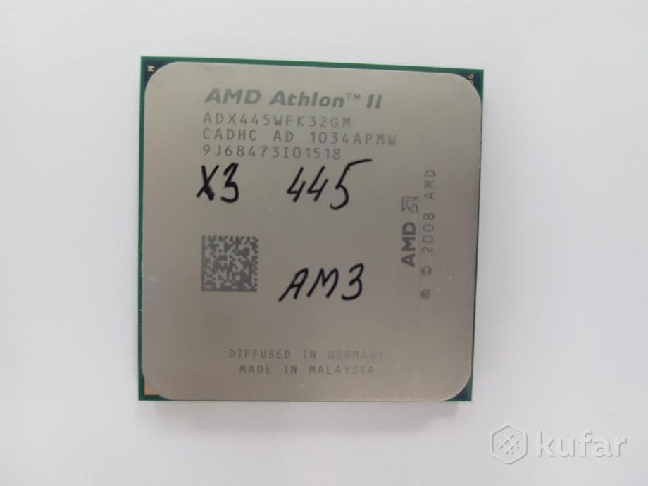 фото процессоры amd athlon ii x3 425, 440, 445 и др. am3 0