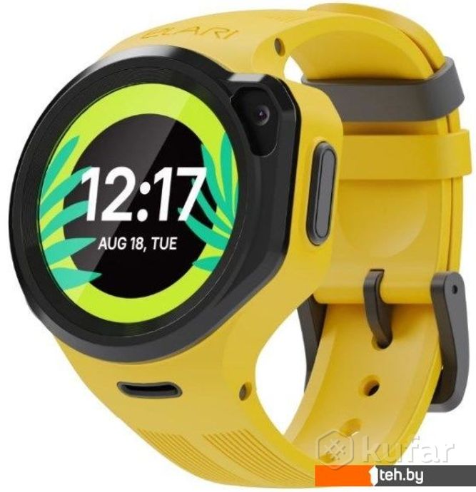 фото умные часы и браслеты elari kidphone 4gr (желтый) 0