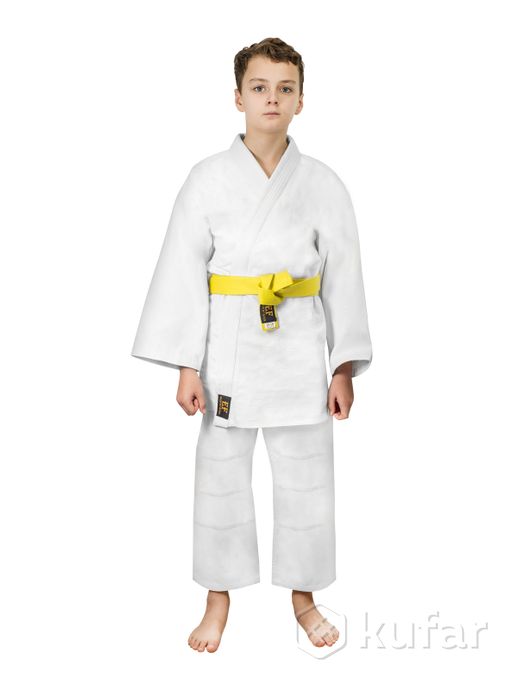 фото кимоно для дзюдо 400 грамм ( рост 120-160 см ) 1