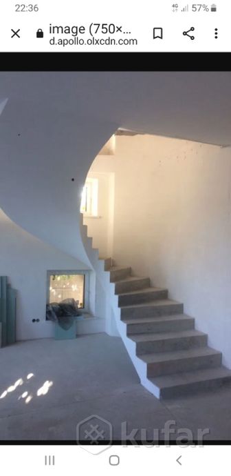 фото монолитная бетонная лестница  за 3 дня 7