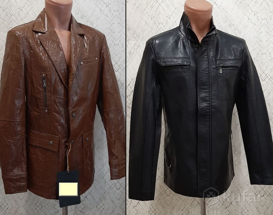 фото пиджак экокожа marco pele,турция, куртка мужская  из экокожи, 0
