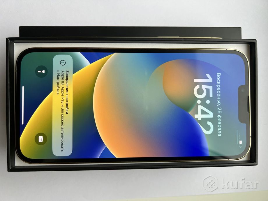 фото apple iphone 13 pro max 128 gb gold в идеальном состоянии гарантия 2