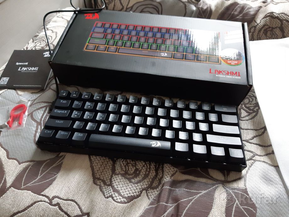 фото игровая механическая клавиатура redragon lakshmi 0