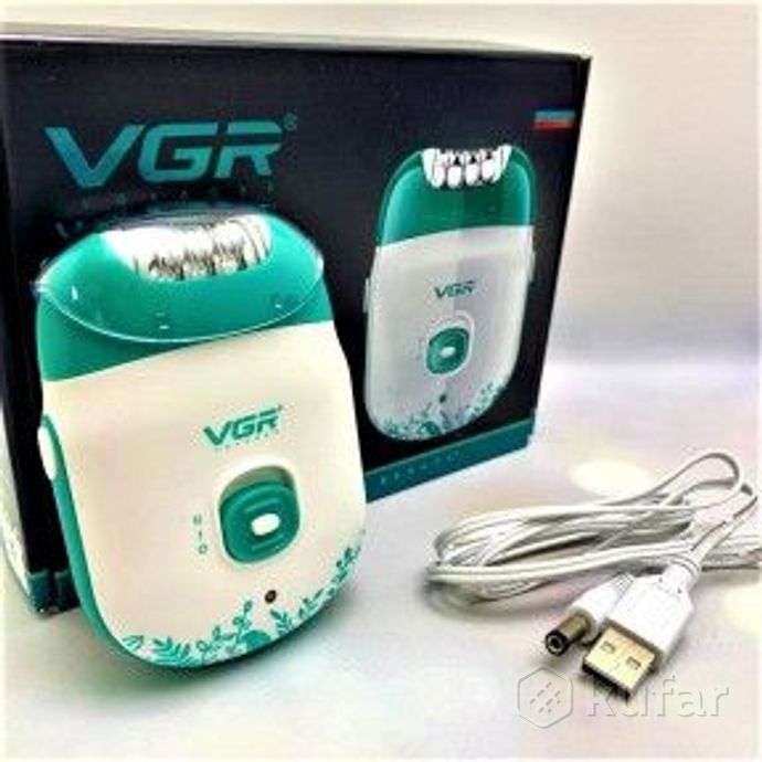 фото эпилятор беспроводной для женщин vgr v-726 voyager 2 режима работы 0