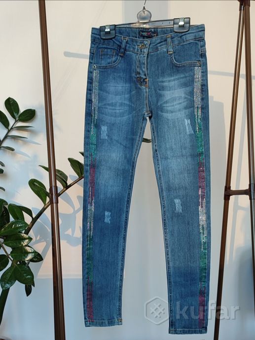 фото распродажа джинсы скинни для девочек подростков турция  8