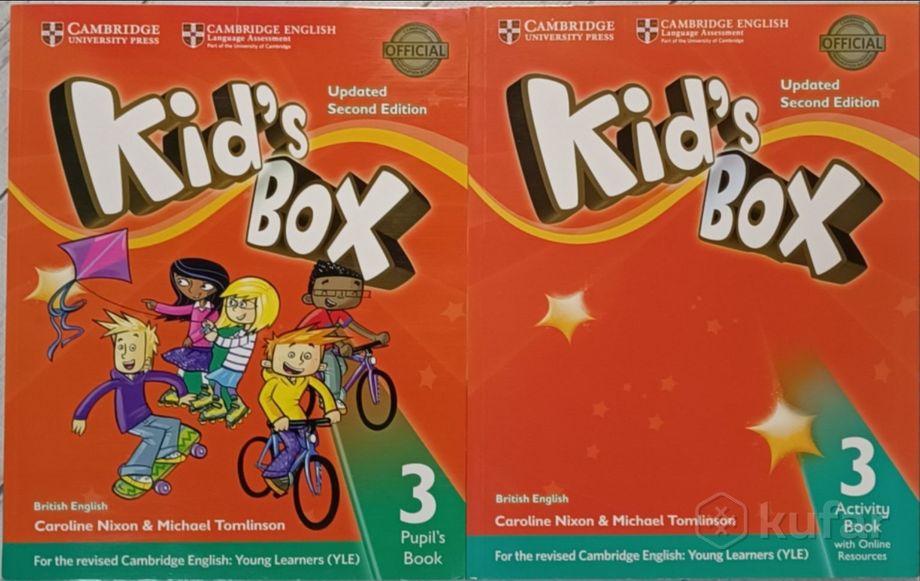 фото  учебников kids box 1,2,3,4 + cards 3