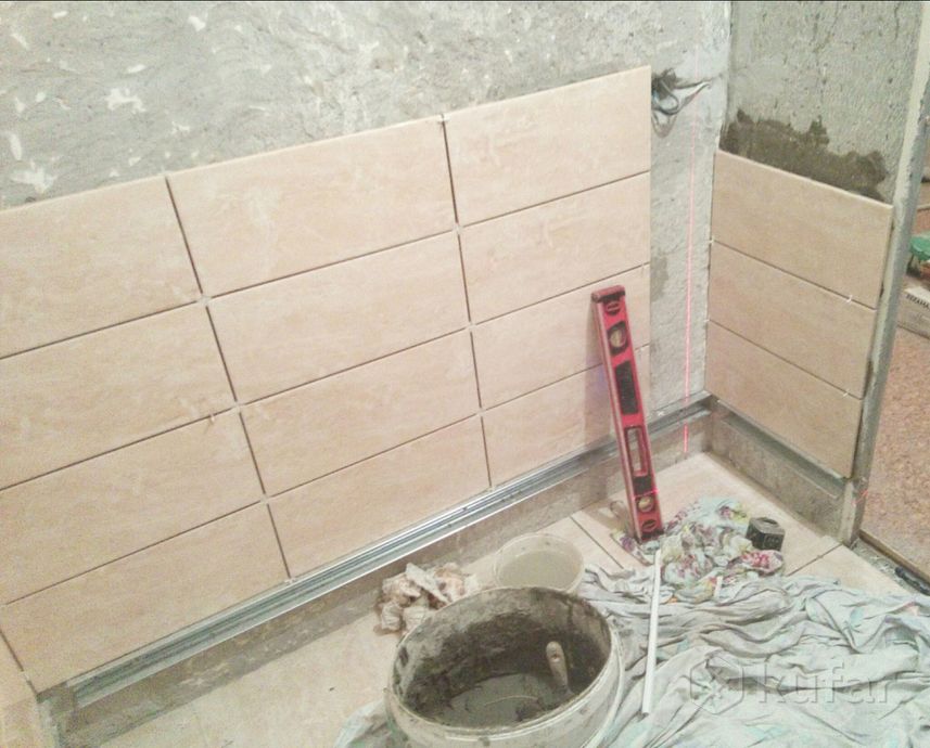 фото ремонт ванной санузел плитка отделка под ключ 9
