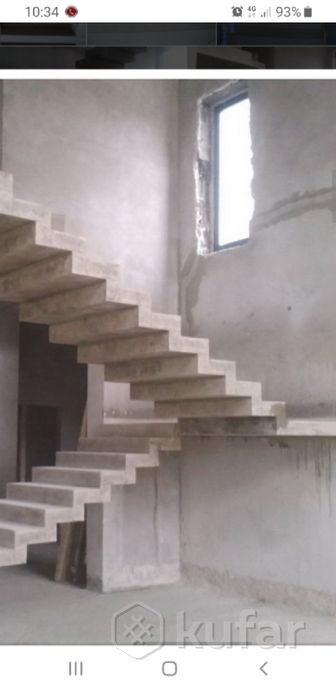 фото монолитная бетонная лестница всех видов 10
