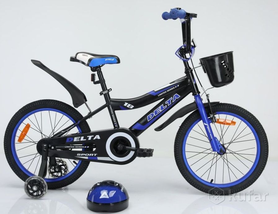 фото детский велосипед delta sport+шлем+передний тормоз 2