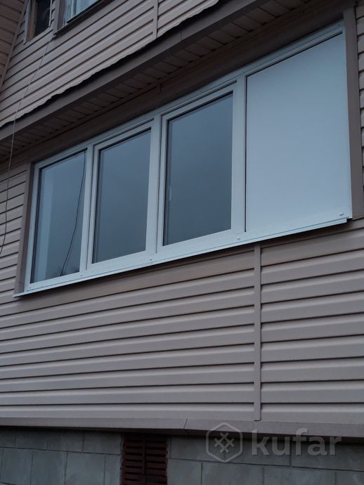 фото балконные рамы из алюминия и пвх ,окна пвх  5