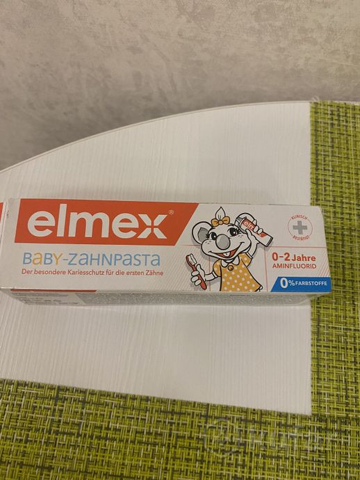 фото зубная паста elmex детская 0