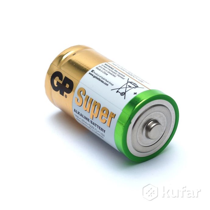 фото батарейка c gp lr14 gp14a alkaline 0