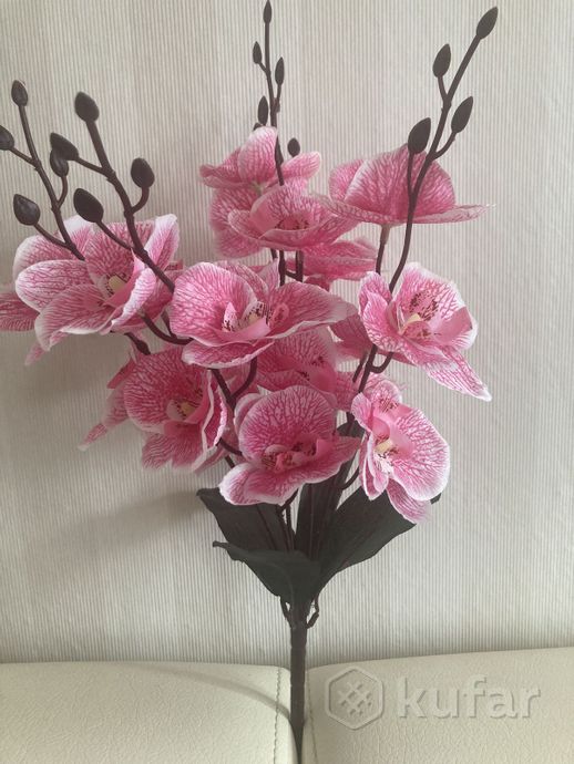 фото искусственные цветы орхидея  1