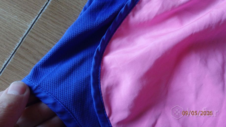 фото шорты спорт фирменные розовые размер 48-50 3
