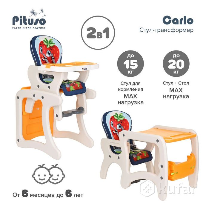 фото новые стул-трансформер pituso carlo hb-gy-05 + бесплатная доставка 11