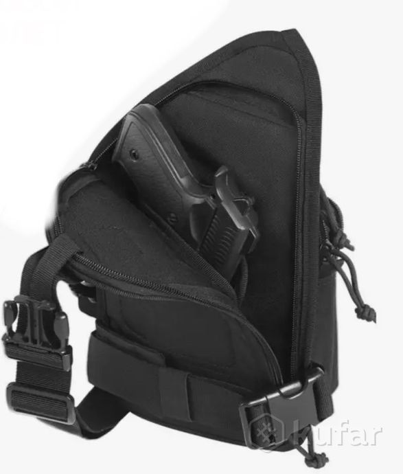 фото тактическая сумка кобура через плечо. скрытое ношение 0