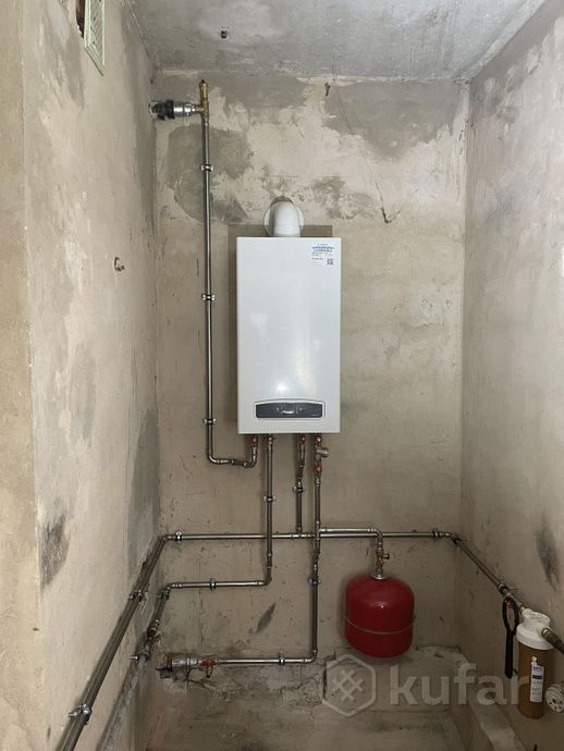 фото монтаж систем отопления и водоснабжения  1