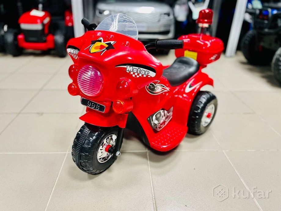 фото детский мотоцикл rivertoys moto 998 для деток от года до 4-5 лет 13