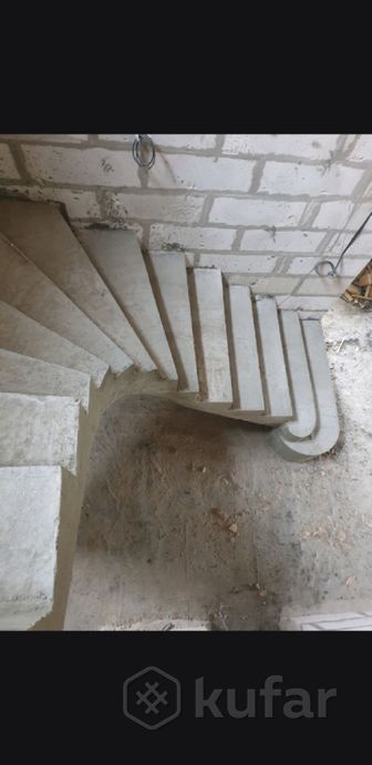 фото монолитная бетонная лестница всех видов 12