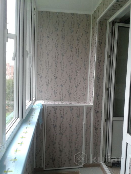 фото отделка панелями пвх балконов, кухонь, санузлов 5