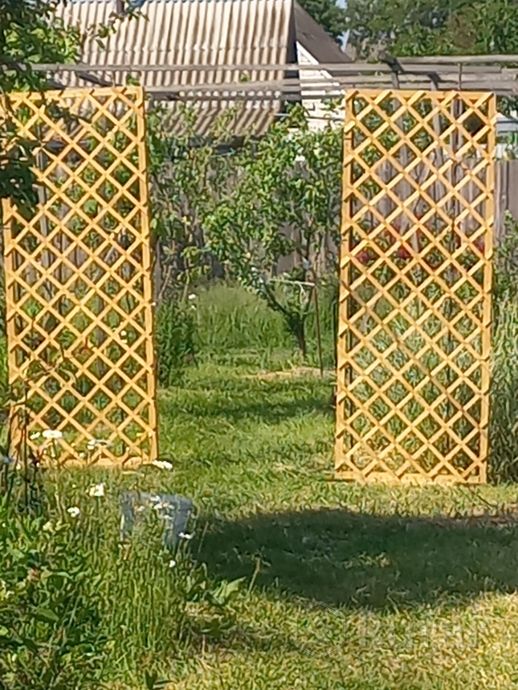 фото решетка (экран) садовый для вьющихся растений забо 2