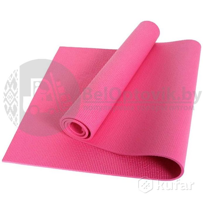 фото коврик для йоги (аэробики) yogam ztoa 173х61х0.5 см розовый 1