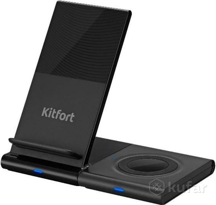 фото беспроводное зарядное устройство ''kitfort'' kt-3370-1 black 0