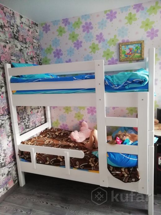 фото детская двухъярусная кровать ''малютка'' 9