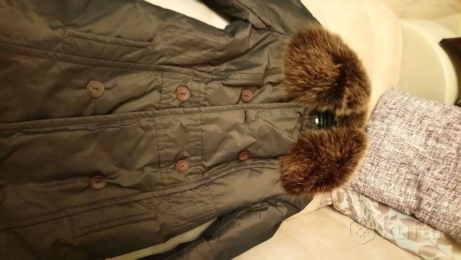 фото куртка-пальто, деми, утеплённая, размер 44 2